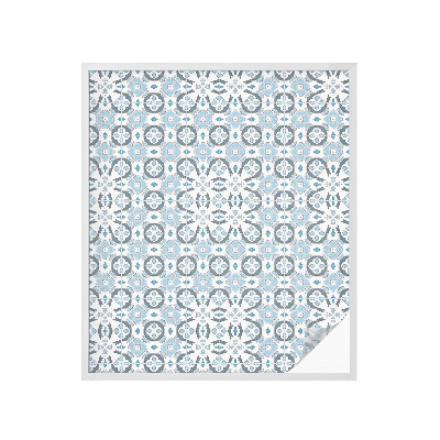 Vinil para vidro privacidade padrão vitral Padrões geométricos