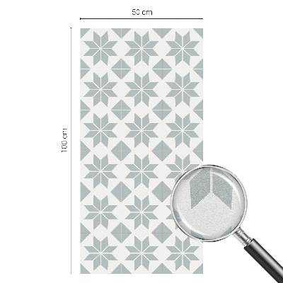 Película decorativa para janela privacidade Estrelas geométricas