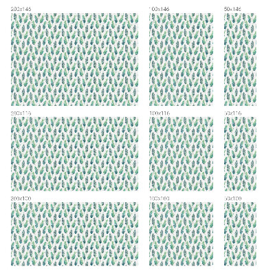 Vinil para vidro privacidade padrão vitral Folhas tropicais