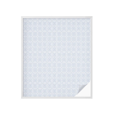 Película decorativa para janela privacidade Geometria moderna