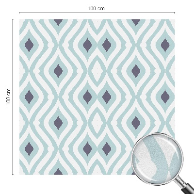 Película de privacidade para janela efeito vitral Elegância moderna