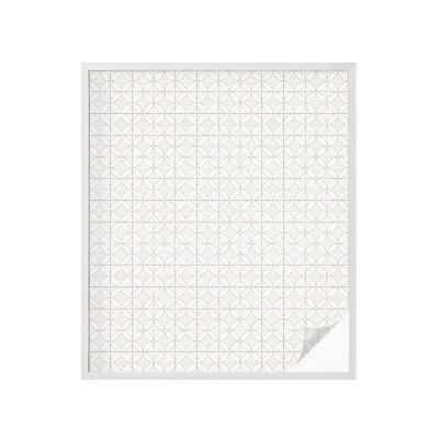 Película vidro janela privacidade Padrões geométricos