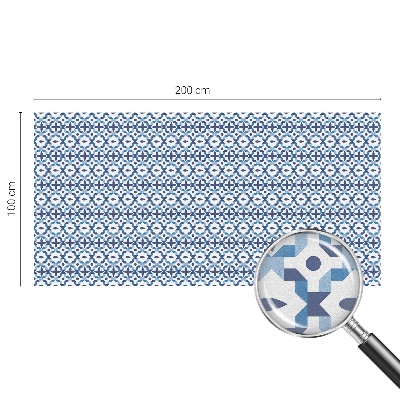 Vinil para vidro privacidade padrão vitral Padrão harmonioso