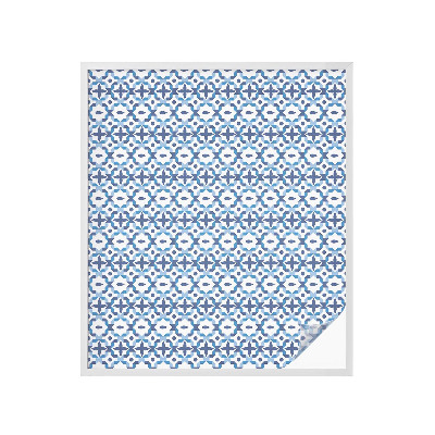 Vinil para vidro privacidade padrão vitral Padrão harmonioso