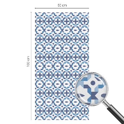 Vinil para vidro privacidade padrão vitral Padrão harmonioso
