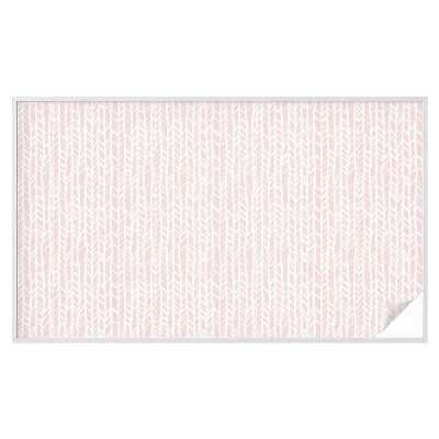 Película de privacidade para janela efeito vitral Espinha de peixe em tons pastel