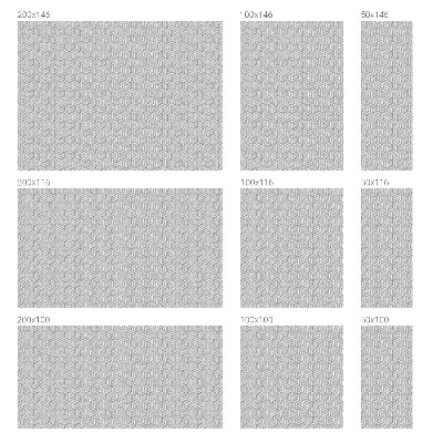 Película vidro janela privacidade Sólidos hexagonais