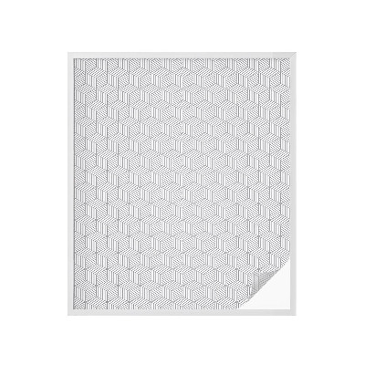 Película vidro janela privacidade Sólidos hexagonais