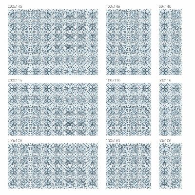 Película de privacidade para janela efeito vitral Mosaico clássico