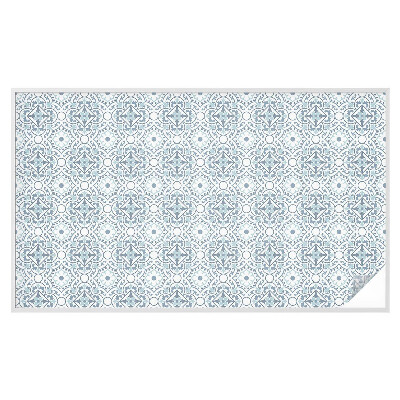 Película de privacidade para janela efeito vitral Mosaico clássico