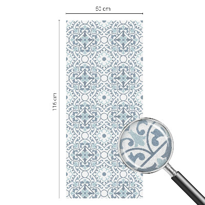 Película de privacidade para janela efeito vitral Mosaico clássico