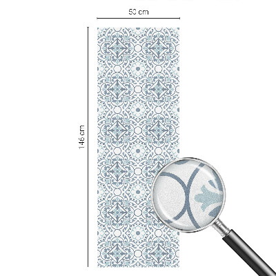 Película de privacidade para janela efeito vitral Mosaico clássico