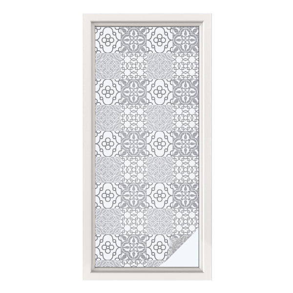 Película decorativa para janela privacidade Padrões clássicos