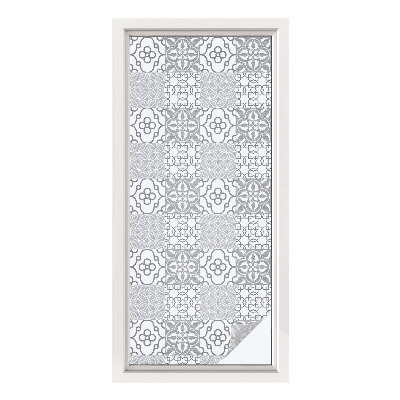 Película decorativa para janela privacidade Padrões clássicos