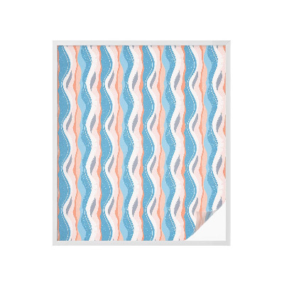 Película decorativa para janela privacidade Ritmo ondulatório