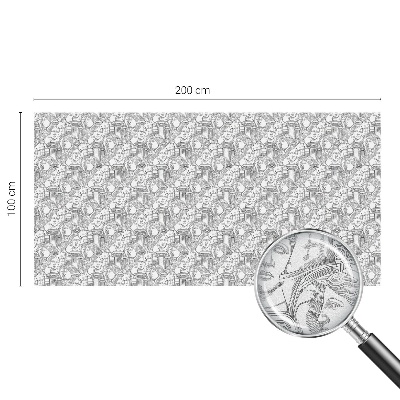 Película vidro janela privacidade Retratos clássicos