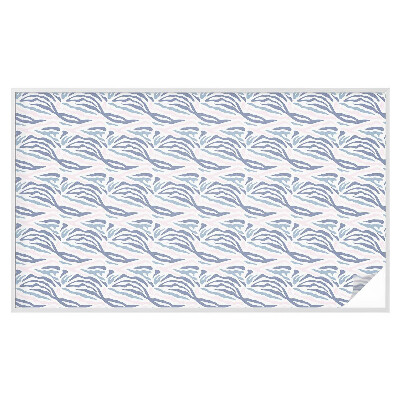 Vinil para vidro privacidade padrão vitral Estampa de zebra