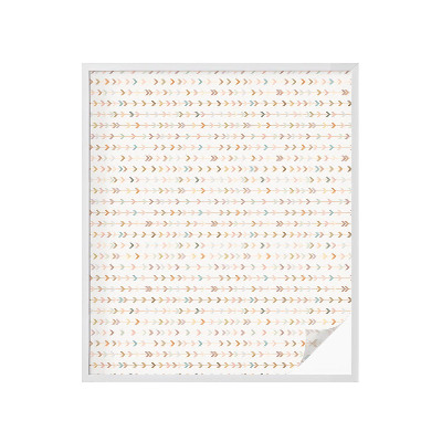 Película de privacidade para janela efeito vitral Padrão de seta