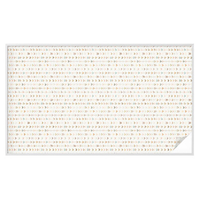 Película de privacidade para janela efeito vitral Padrão de seta