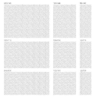 Película decorativa para janela privacidade Padrões geométricos