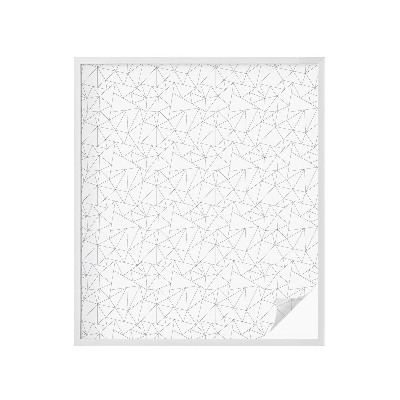 Película decorativa para janela privacidade Padrões geométricos