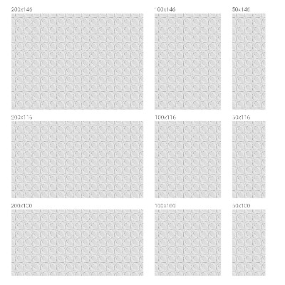 Película vidro janela privacidade Formas onduladas