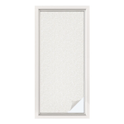 Película decorativa para janela privacidade Ornamento de planta