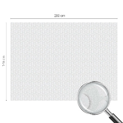 Película de privacidade para janela efeito vitral Formas geométricas