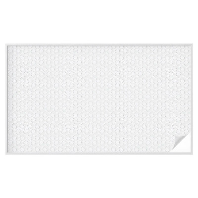 Película de privacidade para janela efeito vitral Formas geométricas