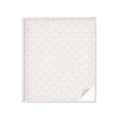 Vinil para vidro privacidade padrão vitral Ornamento de planta