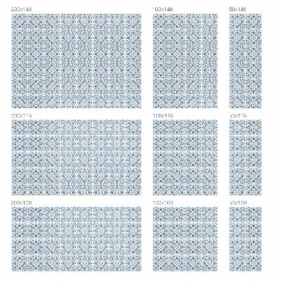 Película de privacidade para janela efeito vitral Ornamentos florais