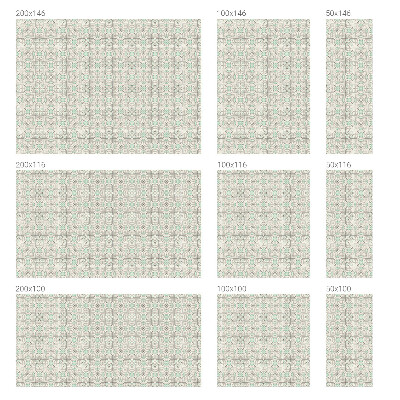 Película de privacidade para janela efeito vitral Azulejos florais
