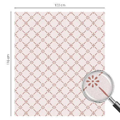 Película decorativa para janela privacidade Padrões florais