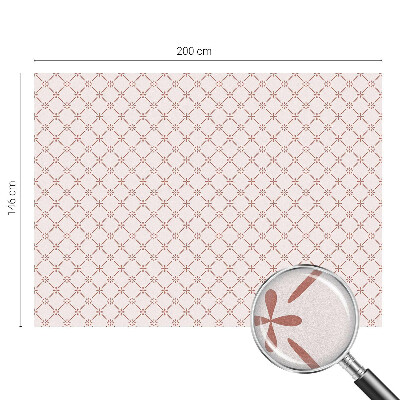 Película decorativa para janela privacidade Padrões florais