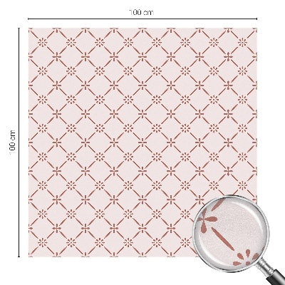 Película decorativa para janela privacidade Padrões florais