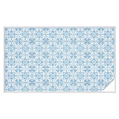 Película decorativa para janela privacidade Ornamentos florais