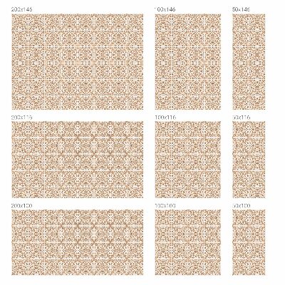 Película vidro janela privacidade Ornamento clássico