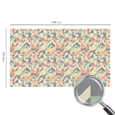 Película de vidro vitral autocolante A Energia da Geometria