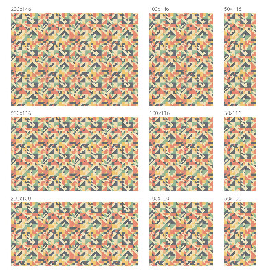 Película de vidro vitral autocolante A Energia da Geometria