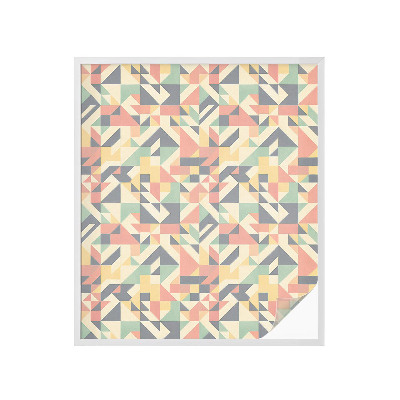 Película de vidro vitral autocolante A Energia da Geometria