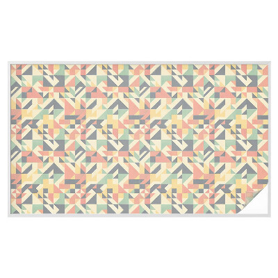 Película de vidro vitral autocolante A Energia da Geometria