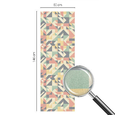 Película de vidro vitral autocolante A Energia da Geometria