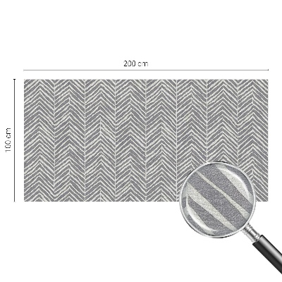 Vinil para vidro privacidade padrão vitral Padrão em ziguezague