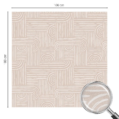 Película vidro janela privacidade Padrão geométrico