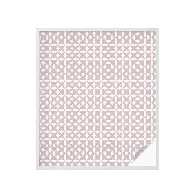 Vinil para vidro privacidade padrão vitral Geometria da harmonia