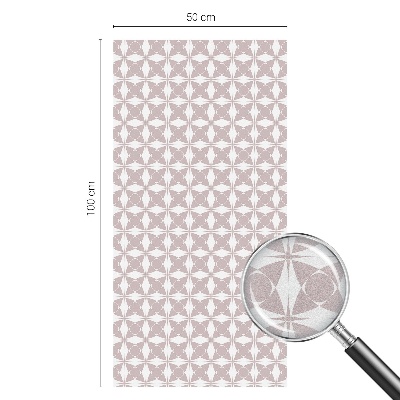 Vinil para vidro privacidade padrão vitral Geometria da harmonia