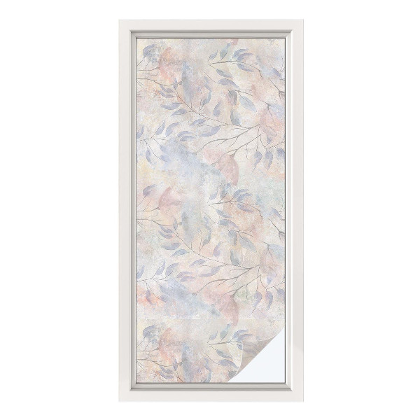 Película de vidro vitral autocolante Efeito de mudança