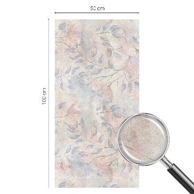 Película de vidro vitral autocolante Efeito de mudança