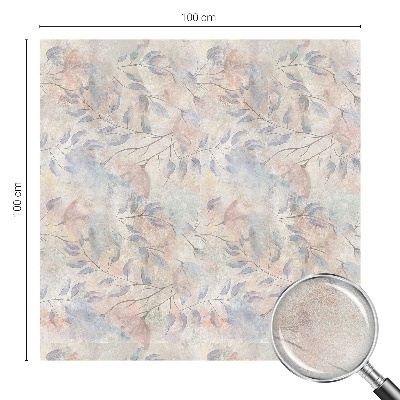 Película de vidro vitral autocolante Efeito de mudança