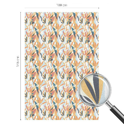 Película decorativa para janela privacidade Energia botânica